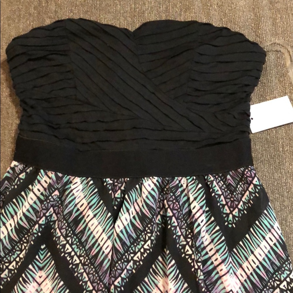 Strapless dress
